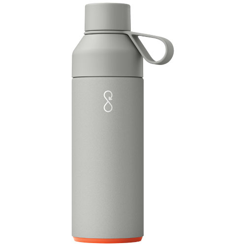 Bouteille publicitaire 500 ml recyclée Ocean Bottle Gris roche